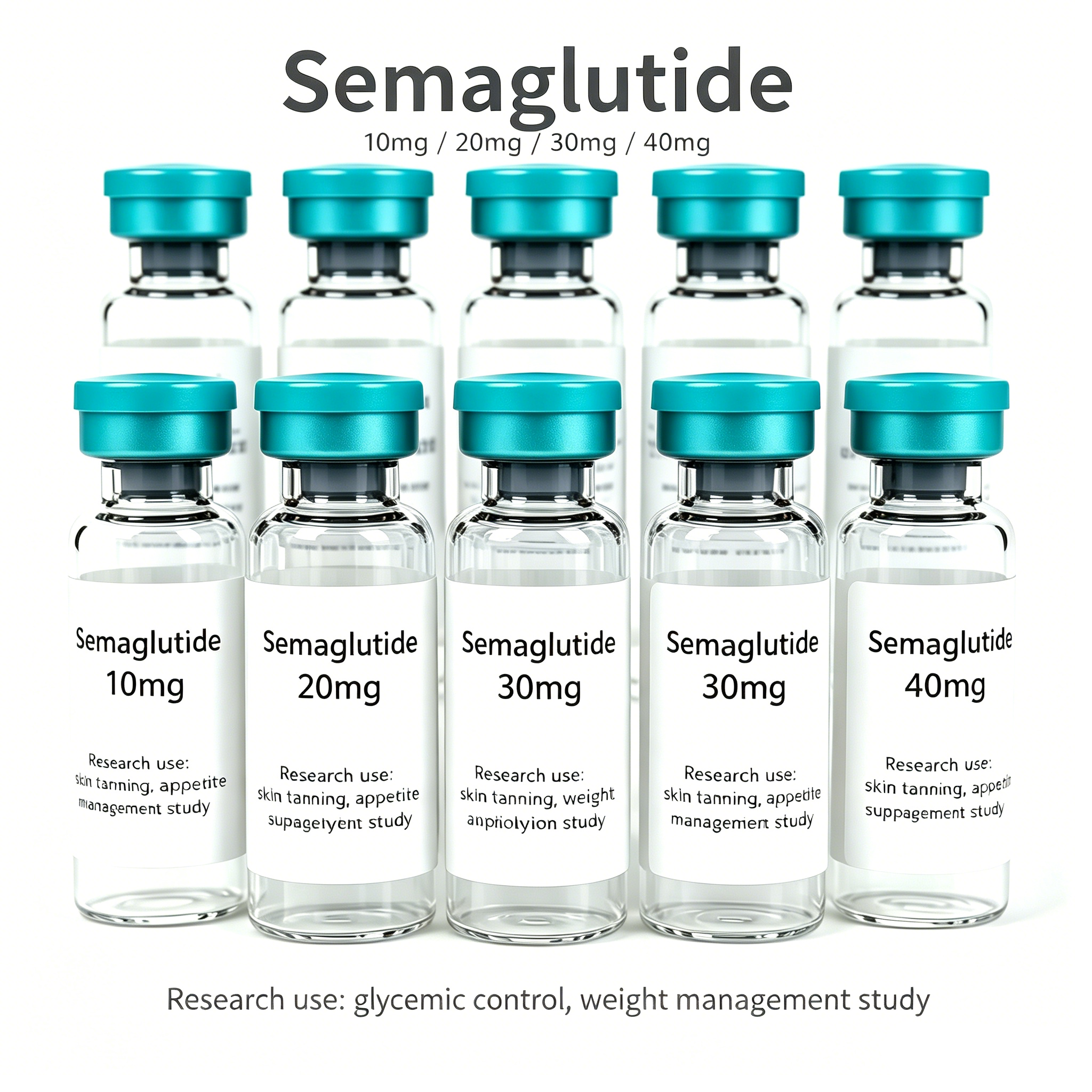 Semaglutide Weight Management Research Peptide Vial