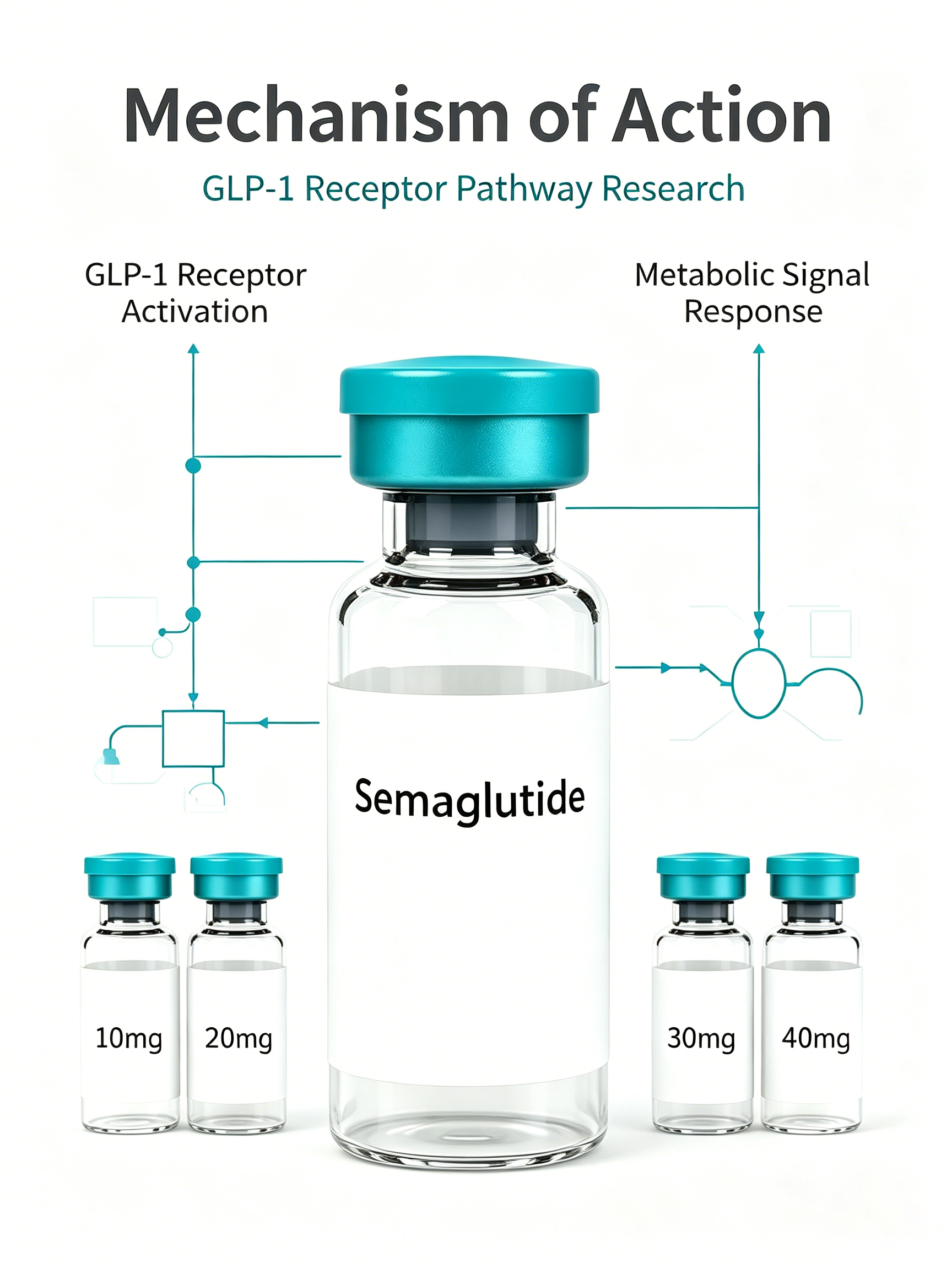 Semaglutide Weight Management Research Peptide Vial