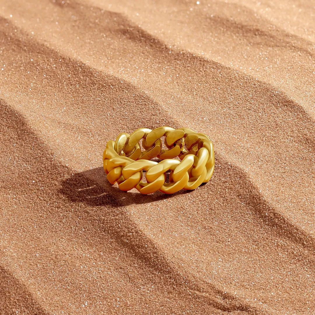Grounded Drive Stainless Steel Ring