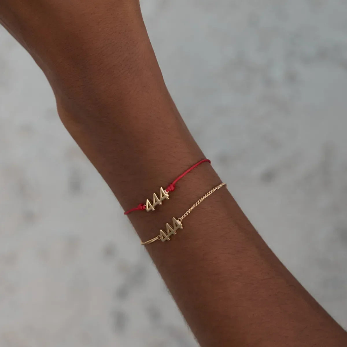 444 Steadfast Protection Chain Bracelet