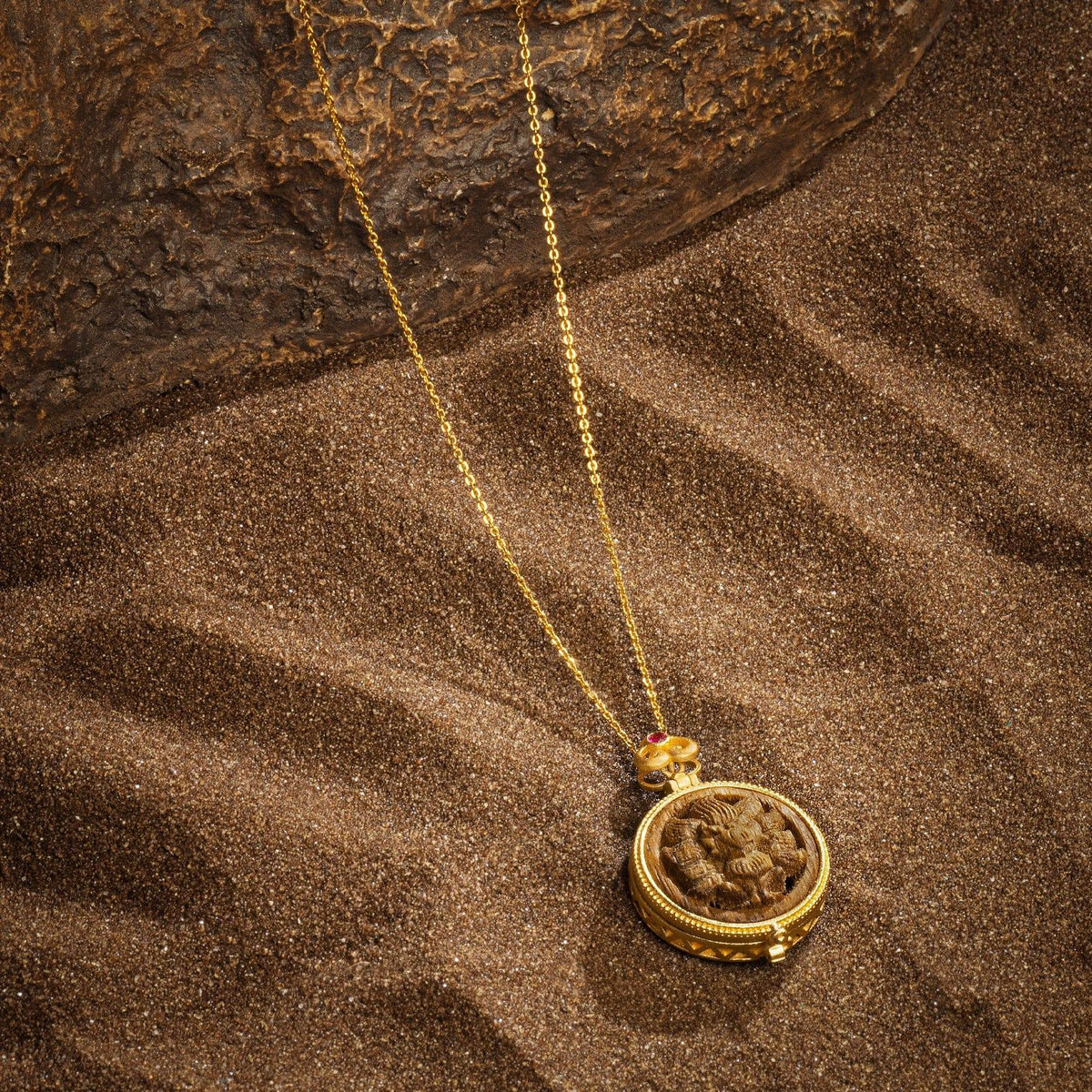 Absolute Spirituality - Agarwood Nine Tailed Fox Aloe Pendant Necklace