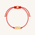 555 Transformation Red String Bracelet