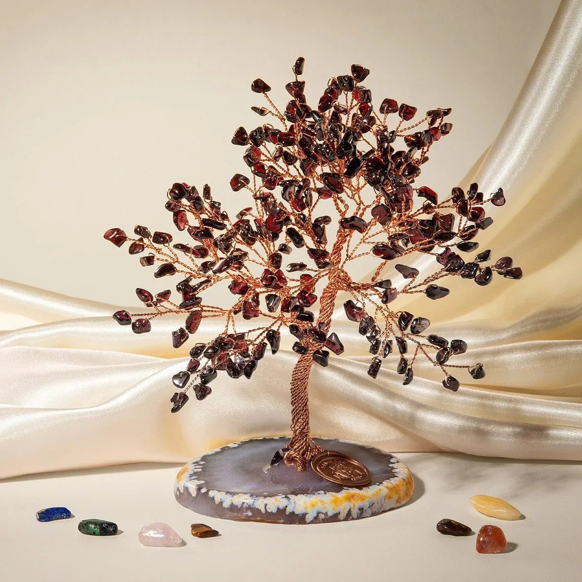Energy Stabilizer Garnet Feng Shui Tree