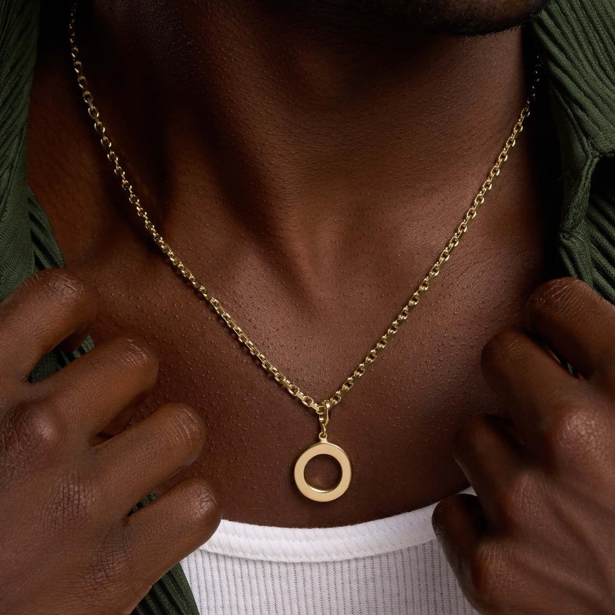 Accelerated Growth Gold Karma Circle Charm