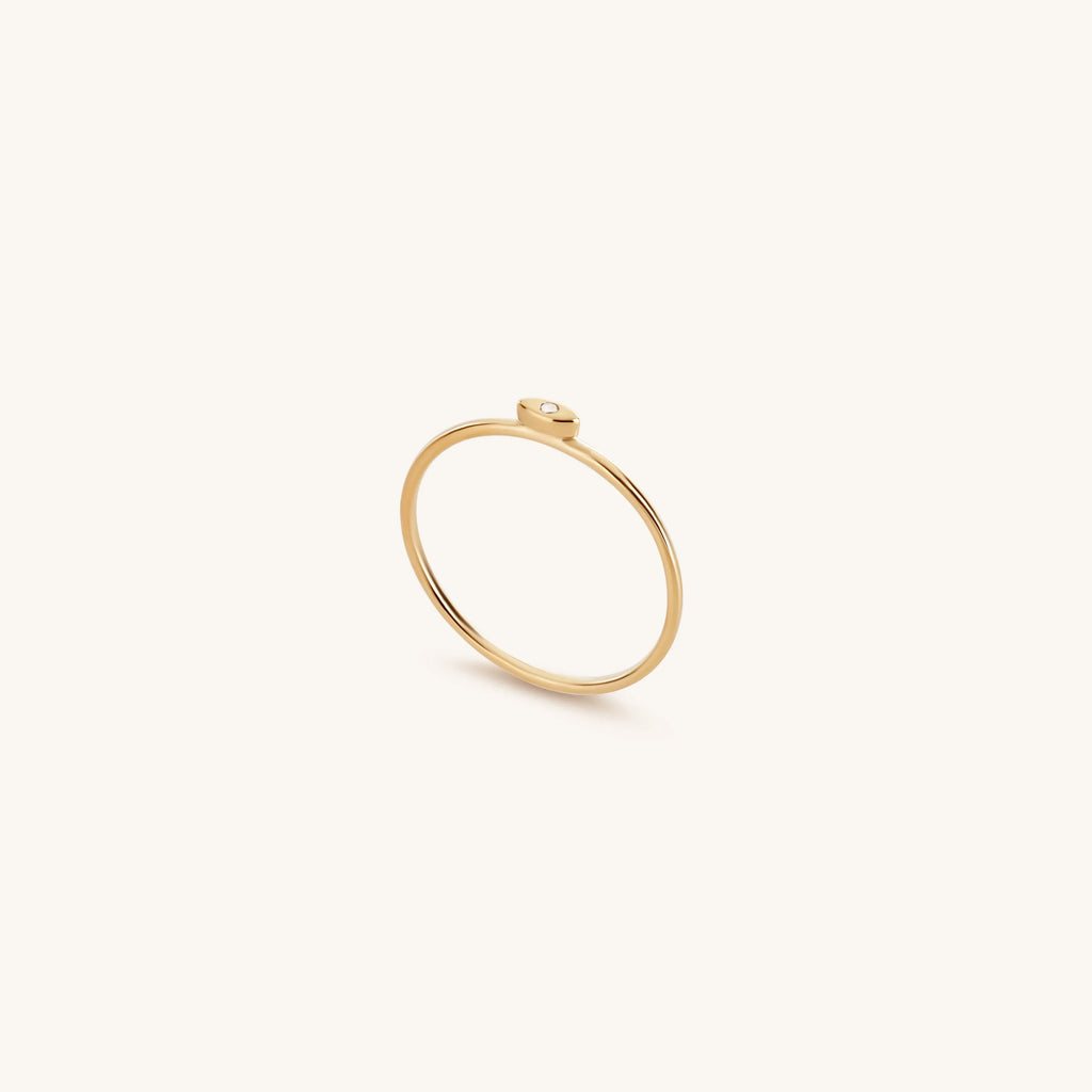 Boundless Courage Diamond Evil Eye Ring