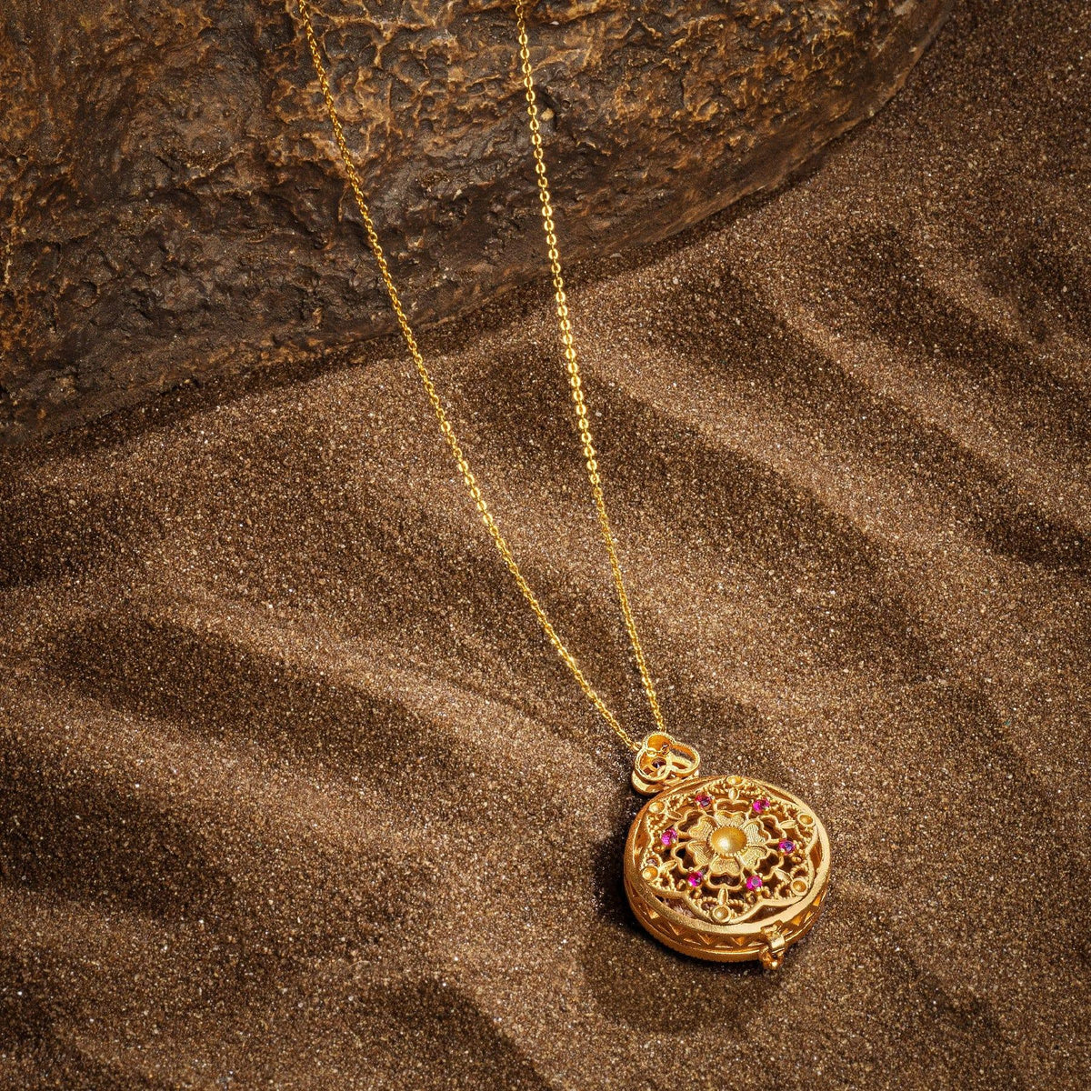 Absolute Spirituality - Agarwood Nine Tailed Fox Aloe Pendant Necklace