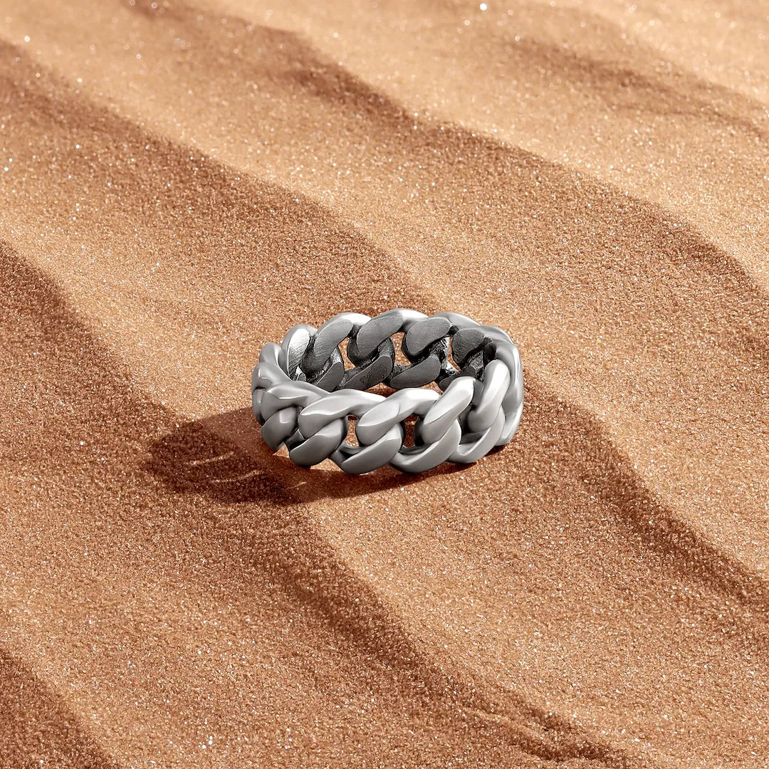 Grounded Intent Stainless Steel Ring