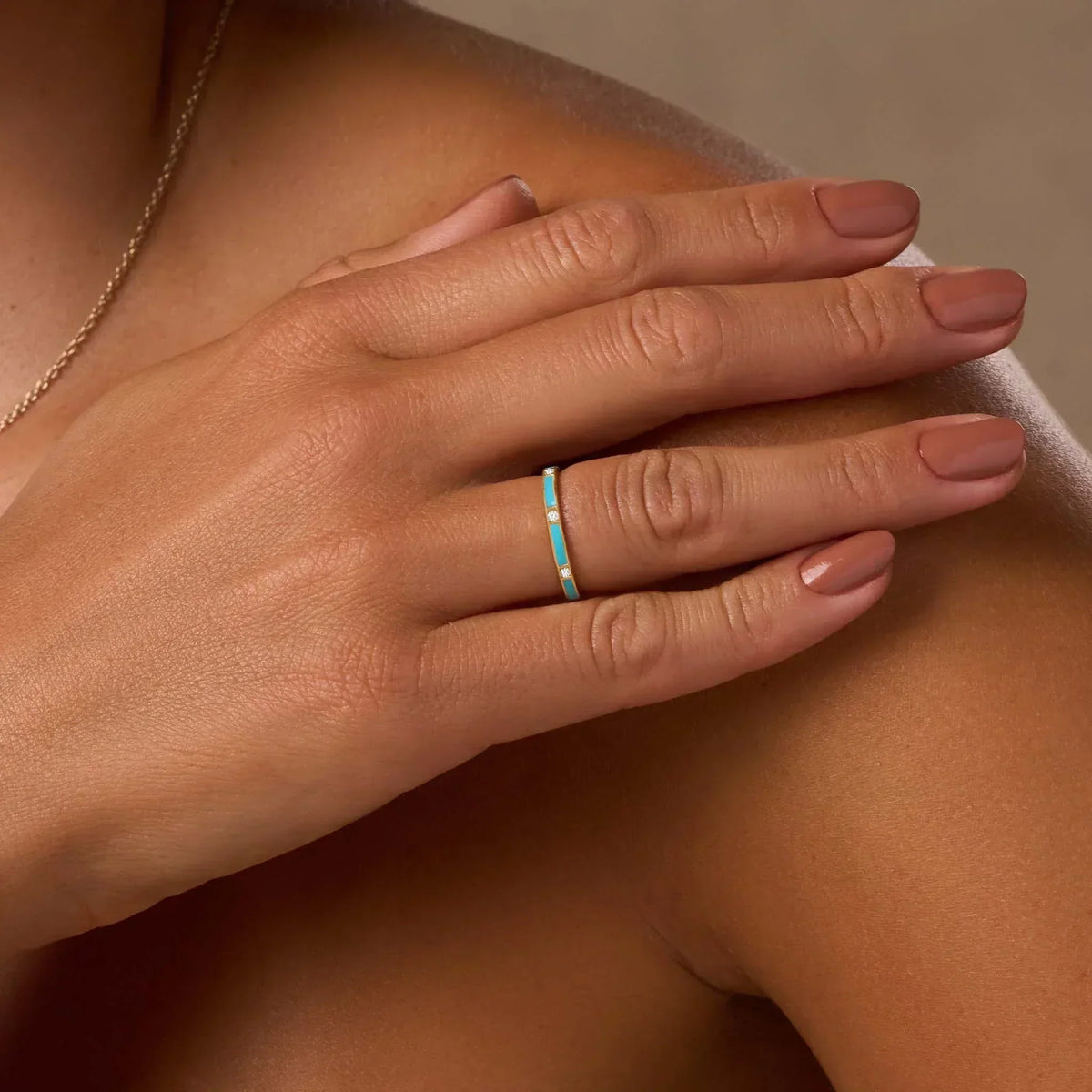 Illuminated Love Gold Hearts Ring