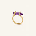 Elevated Wisdom Amethyst Ring