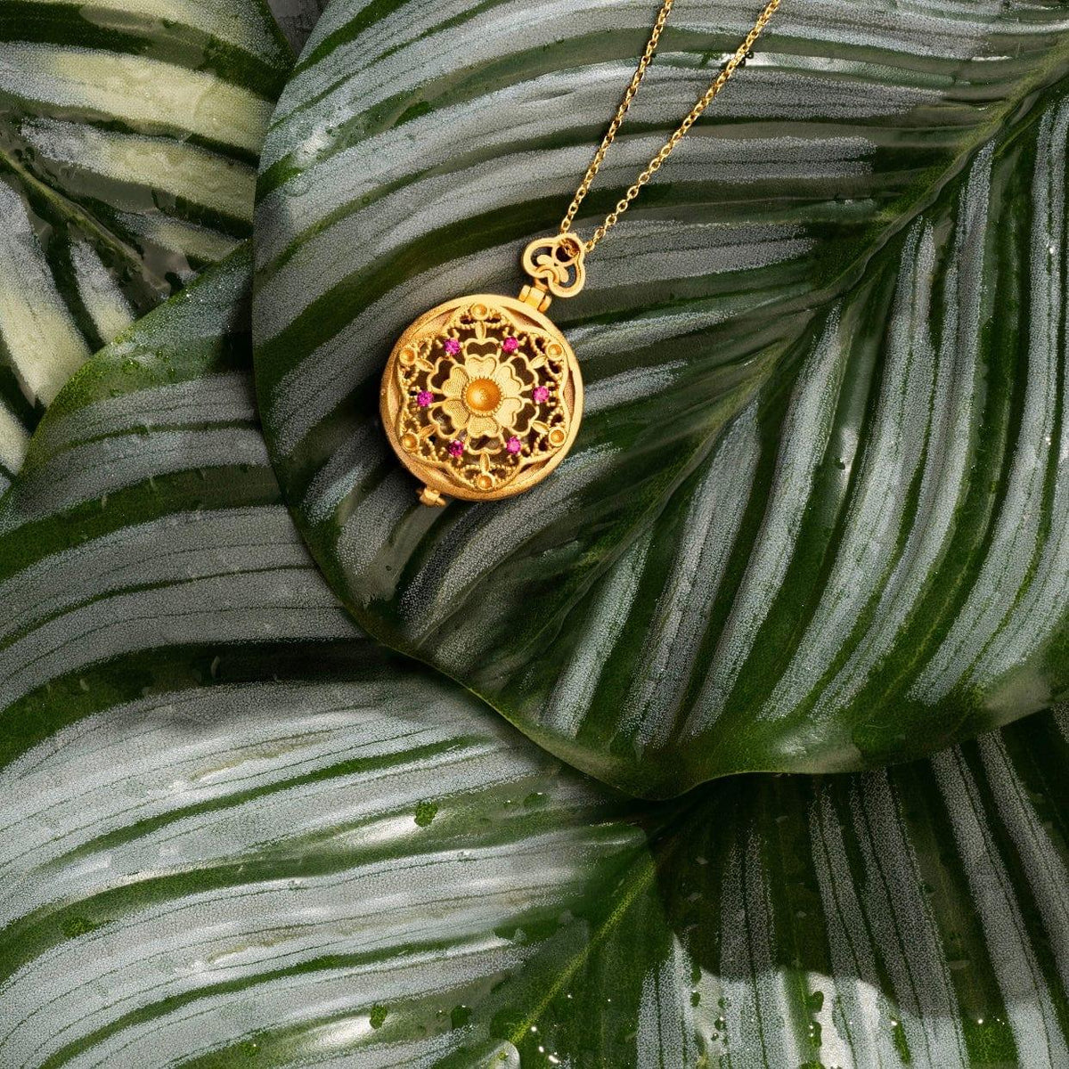 Absolute Spirituality - Agarwood Nine Tailed Fox Aloe Pendant Necklace