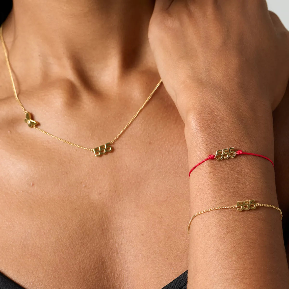 555 Courageous Change Chain Bracelet