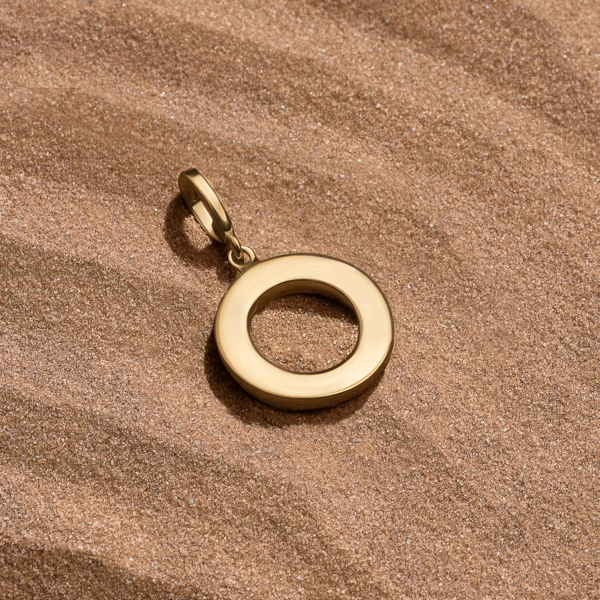 Accelerated Growth Gold Karma Circle Charm