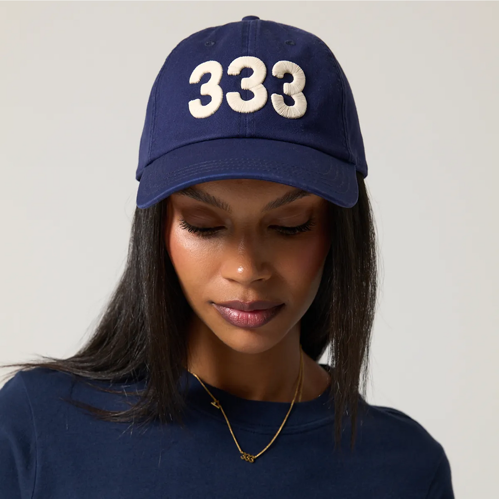 333 Dad Indigo Hat