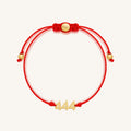444 Foundation Red String Bracelet