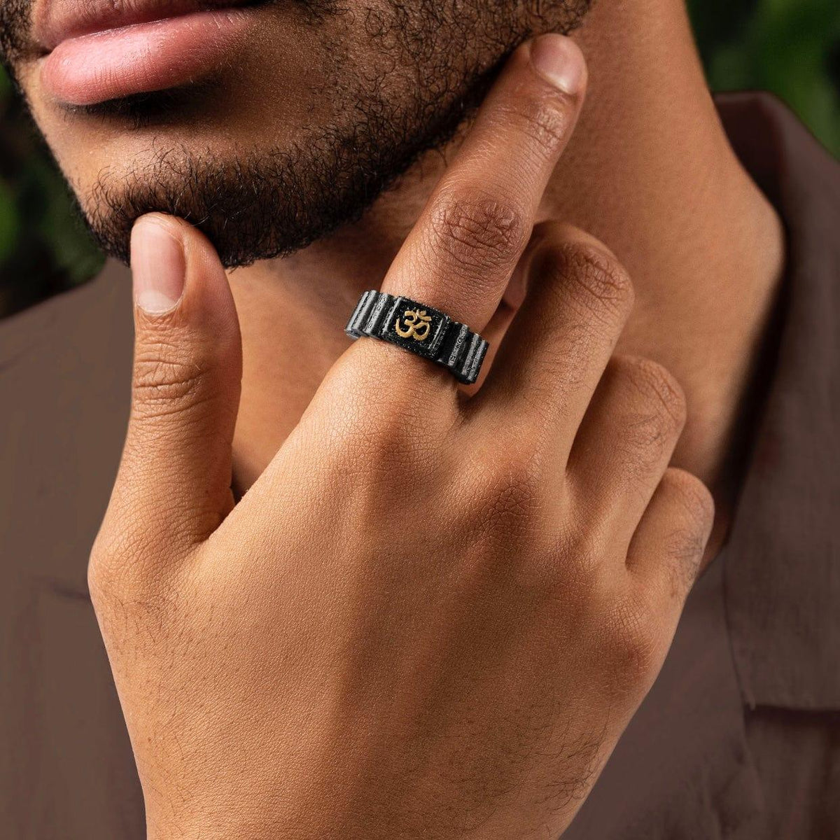 Highest Reality - OM Mantra Ring